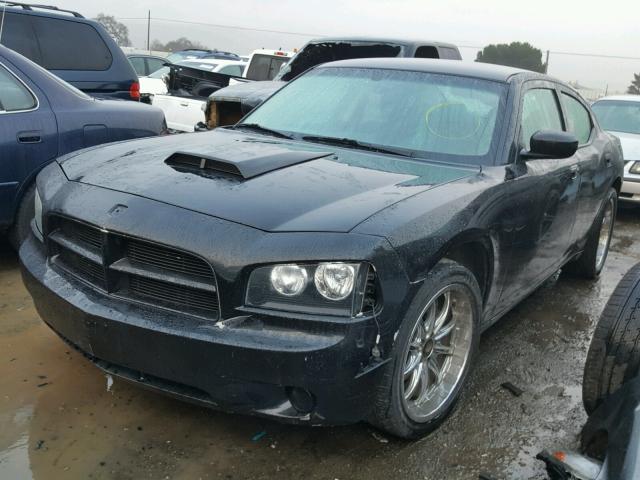 2B3CA3CV6AH273820 - 2010 DODGE CHARGER SX BLACK photo 2