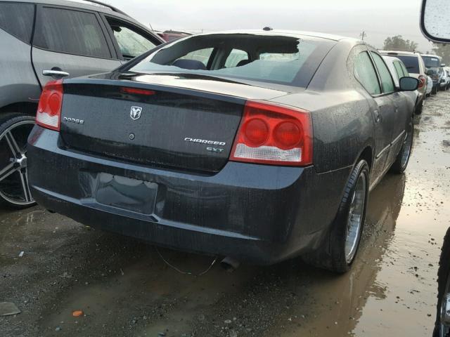 2B3CA3CV6AH273820 - 2010 DODGE CHARGER SX BLACK photo 4