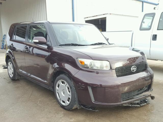 JTLZE4FE7A1107419 - 2010 SCION XB PURPLE photo 1