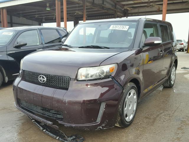 JTLZE4FE7A1107419 - 2010 SCION XB PURPLE photo 2