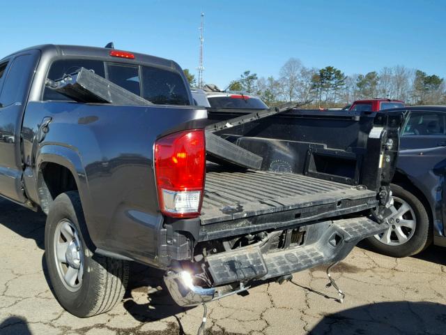 5TFRZ5CN6GX011488 - 2016 TOYOTA TACOMA ACC GRAY photo 9