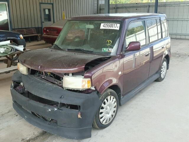 JTLKT324050179055 - 2005 TOYOTA SCION XB 紫色 照片 2