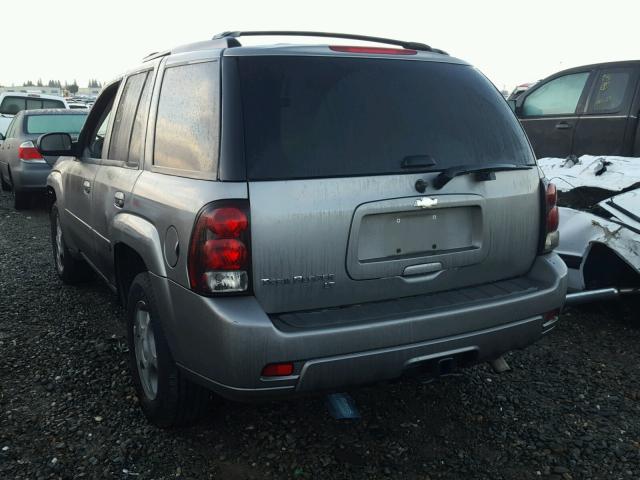 1GNDS33S792109767 - 2009 CHEVROLET TRAILBLAZE GRAY photo 3