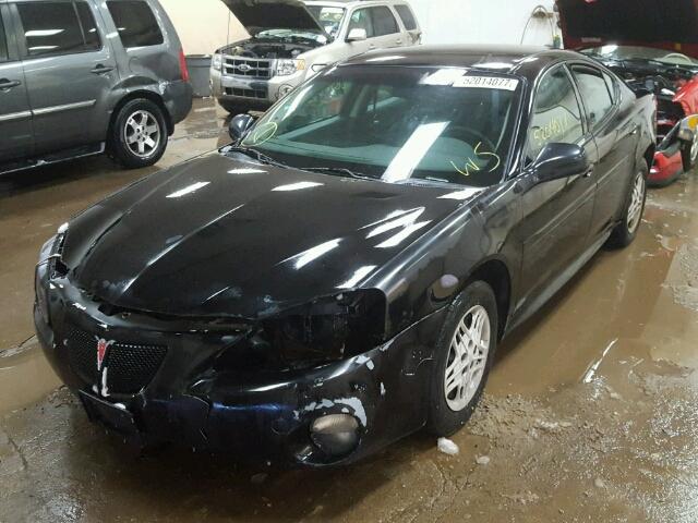 2G2WP522X41323956 - 2004 PONTIAC GRAND PRIX შავი ფოტო 2