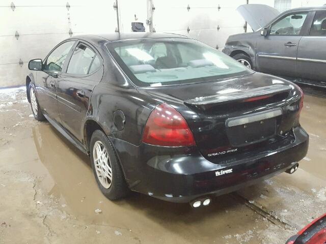 2G2WP522X41323956 - 2004 PONTIAC GRAND PRIX შავი ფოტო 3
