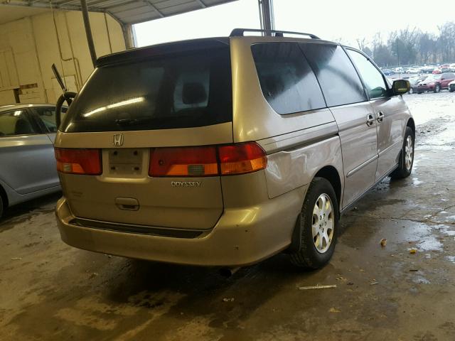 5FNRL18864B117037 - 2004 HONDA ODYSSEY EX BEIGE photo 4