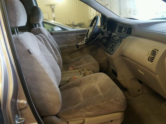 5FNRL18864B117037 - 2004 HONDA ODYSSEY EX BEIGE photo 5