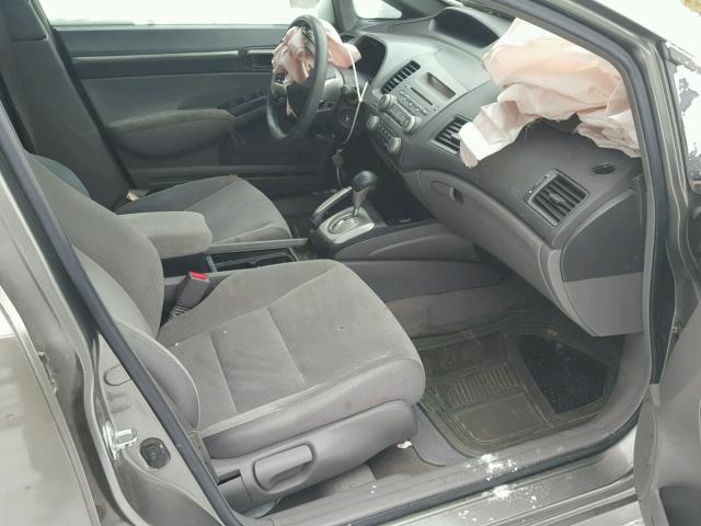 1HGFA16888L112695 - 2008 HONDA CIVIC EX გრაფიტი ფოტო 5