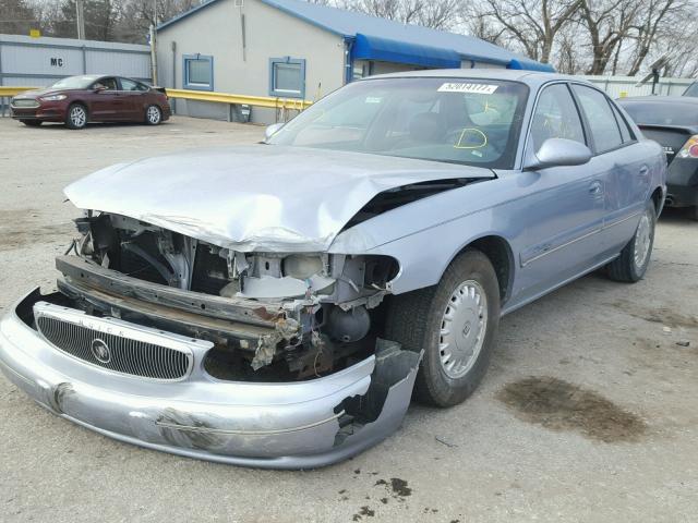 2G4WY52M6V1425410 - 1997 BUICK CENTURY LI BLUE photo 2