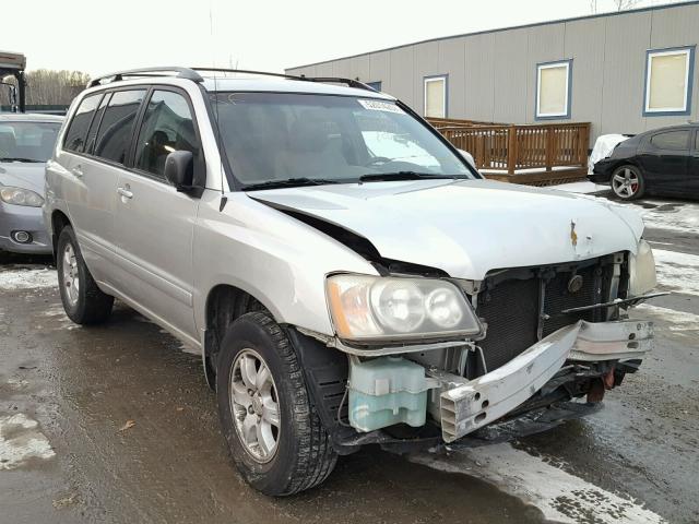 JTEHF21A830153245 - 2003 TOYOTA HIGHLANDER SILVER photo 1