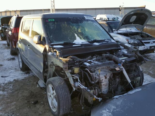 KNDJT2A23B7316008 - 2011 KIA SOUL + GRAY photo 1