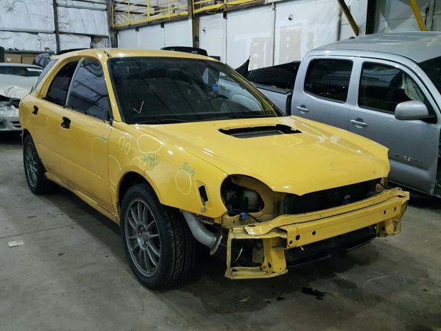 JF1GG29623G804136 - 2003 SUBARU IMPREZA WR YELLOW photo 1