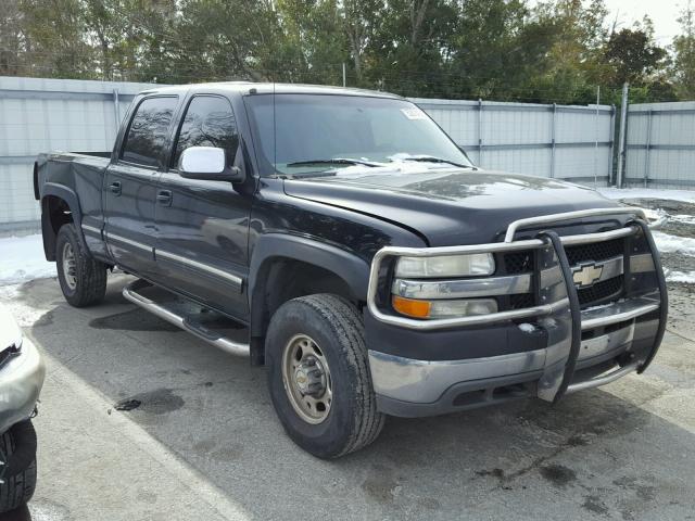 1GCHC23102F178758 - 2002 CHEVROLET SILVERADO BLACK photo 1