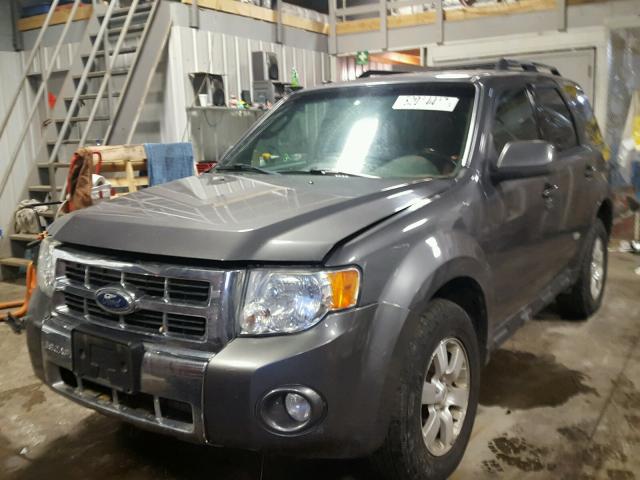 1FMCU9EG4AKC23025 - 2010 FORD ESCAPE LIM GRAY photo 2