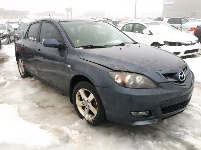 JM1BK34F581140845 - 2008 MAZDA 3 I GREEN photo 1