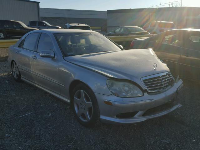 WDBNG75J83A344863 - 2003 MERCEDES-BENZ S 500 SILVER photo 1