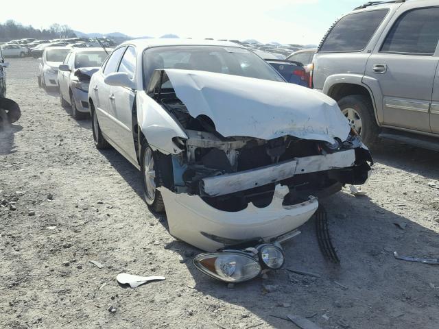 2G4WD532451250566 - 2005 BUICK LACROSSE C WHITE photo 1