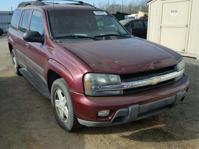 1GNET16S456118253 - 2005 CHEVROLET TRAILBLAZE MAROON photo 1