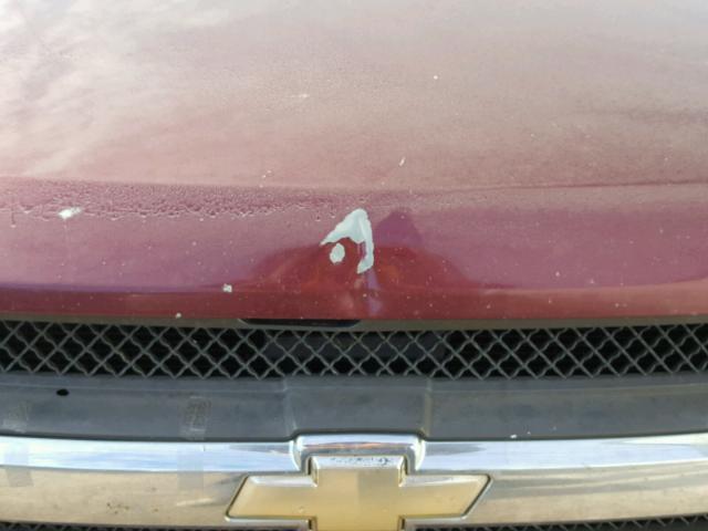 1GNET16S456118253 - 2005 CHEVROLET TRAILBLAZE MAROON photo 9