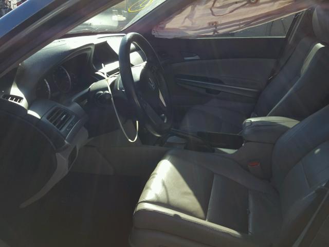 1HGCP26879A034267 - 2009 HONDA ACCORD EXL GRAY photo 5