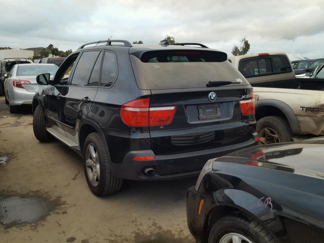 5UXFE43579L273408 - 2009 BMW X5 XDRIVE3 BLACK photo 3