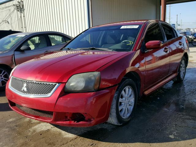 4A32B2FF9AE008738 - 2010 MITSUBISHI GALANT FE RED photo 2