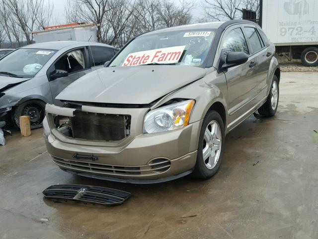 1B3HB28B08D646580 - 2008 DODGE CALIBER GOLD photo 2