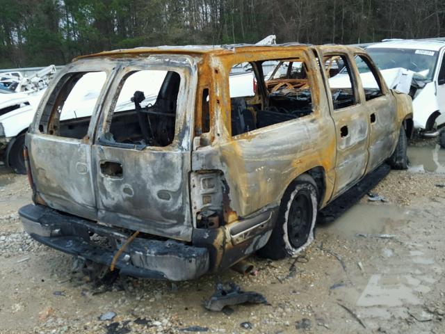 3GKEC16T81G270633 - 2001 GMC YUKON XL C BURN photo 4