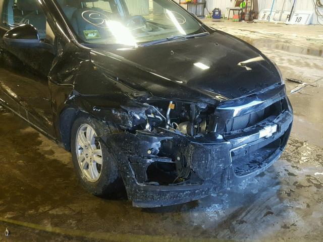 1G1JA6SH0C4111550 - 2012 CHEVROLET SONIC LS 黑色 照片 9