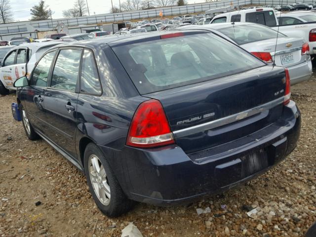 1G1ZT64855F258593 - 2005 CHEVROLET MALIBU MAX ლურჯი ფოტო 3