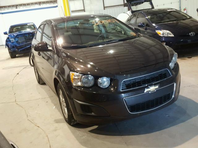 1G1JC5SH9F4104007 - 2015 CHEVROLET SONIC LT BLACK photo 1