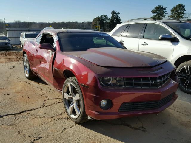 2G1FK1EJ3A9152365 - 2010 CHEVROLET CAMARO SS RED photo 1