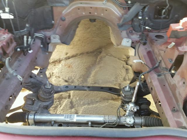 2G1FK1EJ3A9152365 - 2010 CHEVROLET CAMARO SS Rojo foto 7