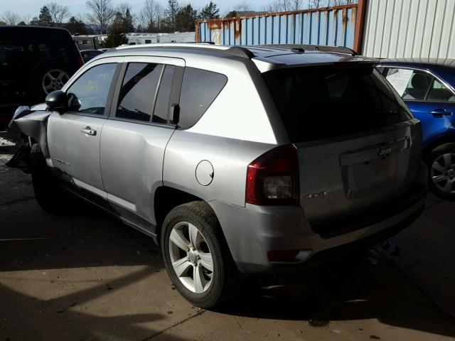 1C4NJDBB2GD714191 - 2016 JEEP COMPASS SP SILVER photo 3