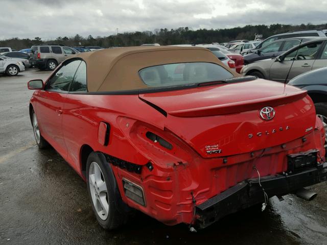 4T1FA38P28U149567 - 2008 TOYOTA CAMRY SOLA RED photo 3