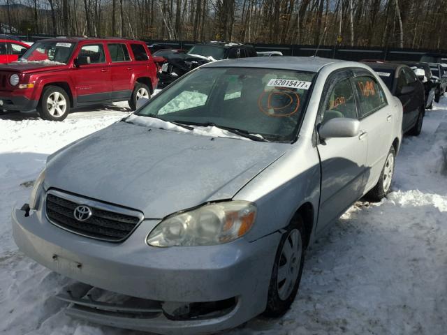 2T1BR32E17C741539 - 2007 TOYOTA COROLLA CE SILVER photo 2