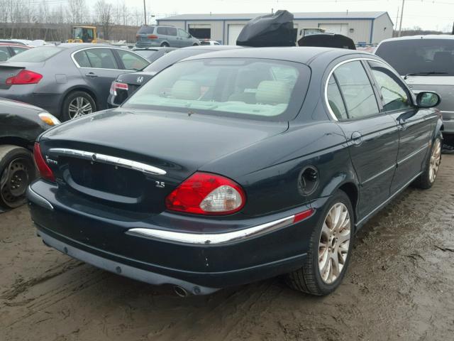 SAJEA51D03XC88779 - 2003 JAGUAR X-TYPE 2.5 GREEN photo 4