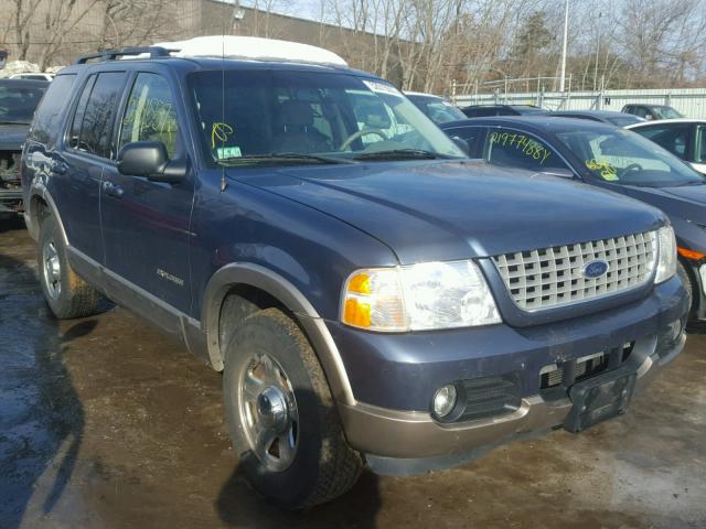 1FMZU74E02ZA01539 - 2002 FORD EXPLORER E BLUE photo 1