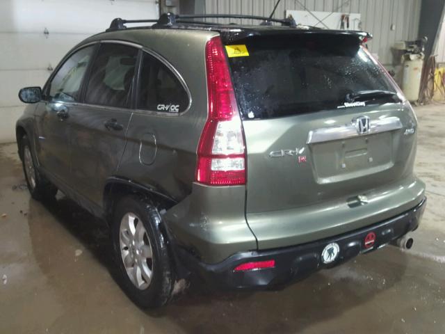 5J6RE48597L016037 - 2007 HONDA CR-V EX GRAY photo 3