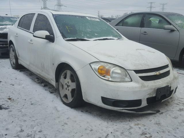 1G1AT58H397177142 - 2009 CHEVROLET COBALT LT WHITE photo 1