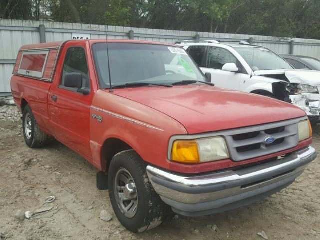 1FTCR10A4SUB69855 - 1995 FORD RANGER RED photo 1