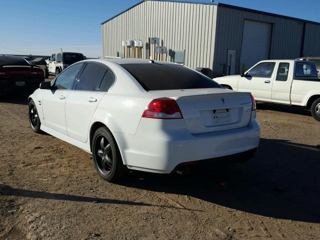 6G2ER57778L151253 - 2008 PONTIAC G8 WHITE photo 3