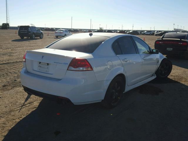 6G2ER57778L151253 - 2008 PONTIAC G8 WHITE photo 4