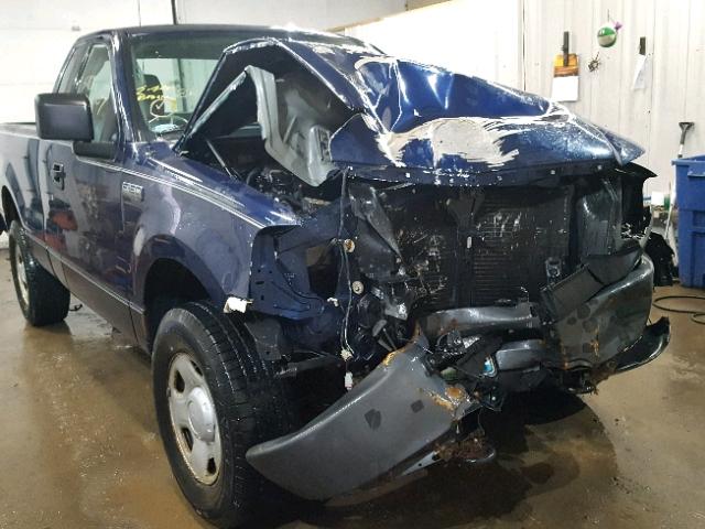 1FTRF14W47KD33729 - 2007 FORD F150 BLUE photo 1