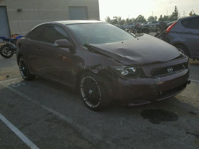 JTKDE177150022424 - 2005 TOYOTA SCION TC 勃艮第红 照片 1