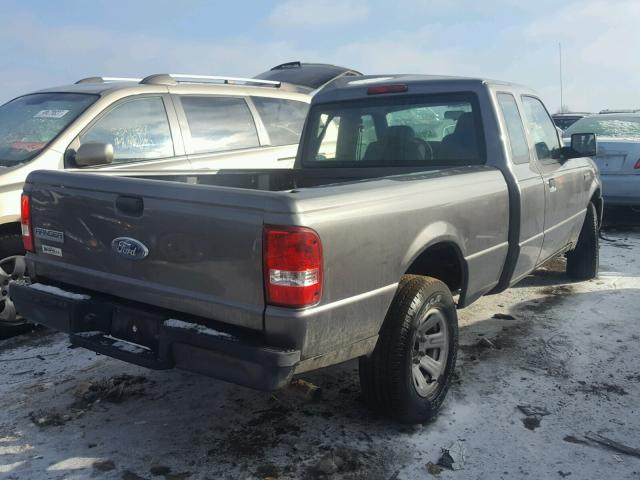 1FTYR14U77PA13633 - 2007 FORD RANGER SUP GRAY photo 4