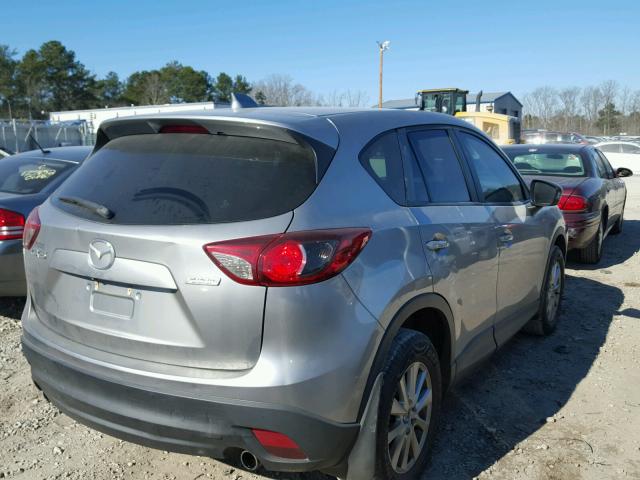 JM3KE2CY1E0340442 - 2014 MAZDA CX-5 TOURI SILVER photo 4