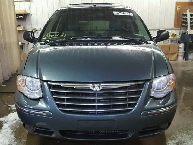 2A8GP64L97R274839 - 2007 CHRYSLER TOWN & COU BLUE photo 9