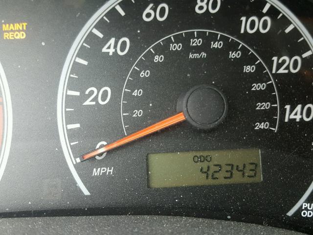 2T1BU4EE3CC890920 - 2012 TOYOTA COROLLA BA RED photo 8