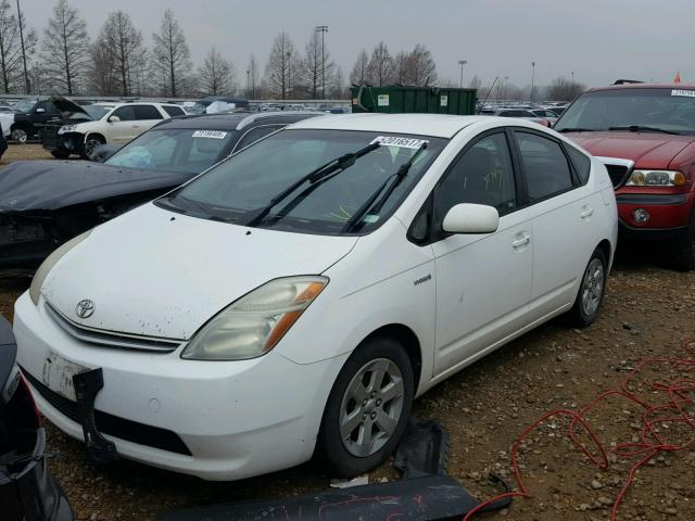 JTDKB20U363143162 - 2006 TOYOTA PRIUS WHITE photo 2